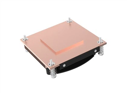 Copper Skived Fin 1U Server CPU Kub dab dej