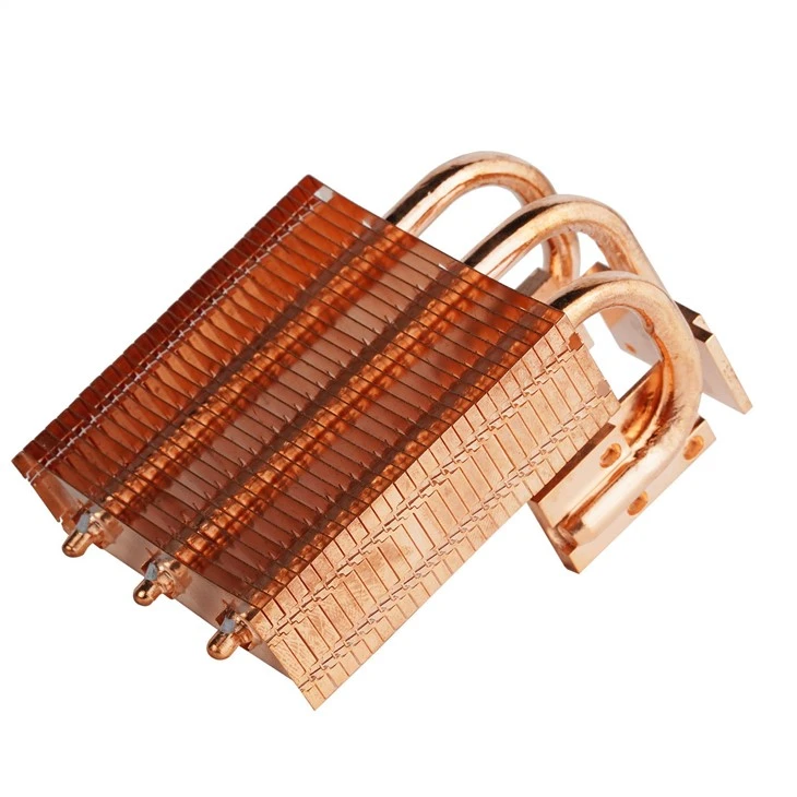 Copper Zipper Fin Heat Sinks