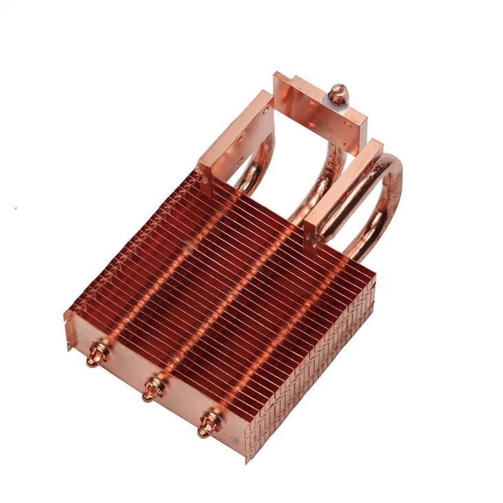 Copper Zipper Fin Heat Sinks